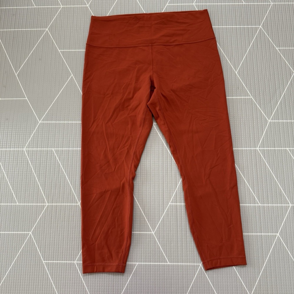 Lululemon Wunder Train High-Rise Tight 25" Size 16 Aztec Brick